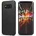 TENDLIN Galaxy S10e Case Leather Flexible TPU Silicone Hybrid Slim Case Compatible with Samsung Galaxy S10e (Black)