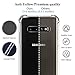 ROYBENS Galaxy S10 Plus Case, Clear Thin Shockproof Hard Plastic Back, Soft TPU Bumper Cover with Reinforced Corners, Slim Fit Transparent Hybrid Protective Case for Samsung Galaxy S 10 Plus 6.4 Inch