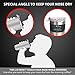 2 Flip 30 oz Spill Proof Yeti Lids and Rtic Lids NO Leak & Splash Resistant Vacuum Replacement Black Locking Closure 2 Lids for Tumbler, Fits Ozark Lids Open/Close, Straw Friendly