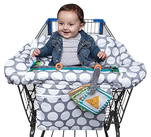 Boppy Preferred Shopping Cart and High Chair Cover with Storage
