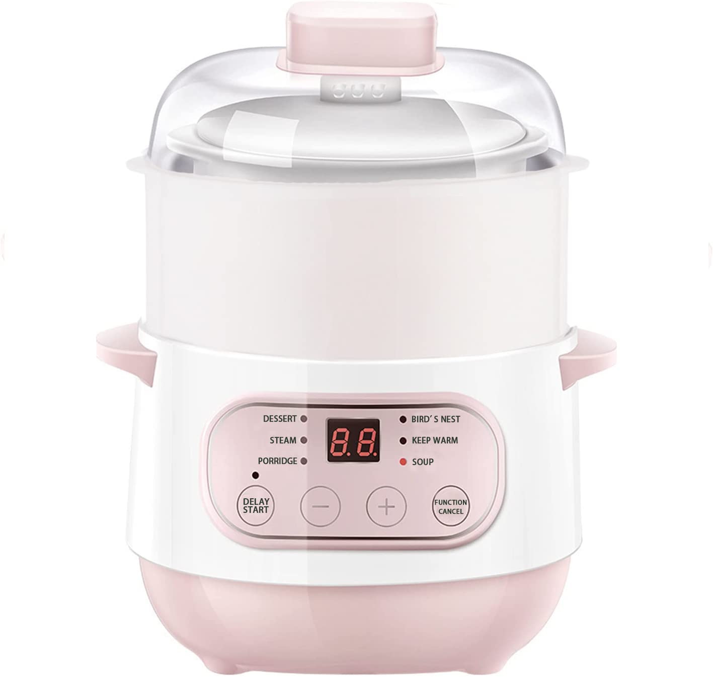 Smart Small Electric Stewing Pan Appointment Timing Sputum Stewed Automatic Mini Boiled Porridge Soup Pot Electric Stew