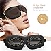 Upgraded Magnetic Sleep Mask for Women Men & Kids, Ehomi Eye Mask Eye Cover for Sleeping, Blindfold 3D Contoured Sleeping Mask, Great for Nighttime, Travel, Shift Work & Meditation, Black