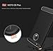 Moto G5 Plus Case,KUGI Soft Silicon Luxury Brushed Case with Texture Carbon Fiber Design Protection Cover for Motorola Moto G5 Plus 2017 Smartphone Black