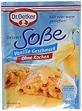 Dr. Oetker Vanilla Sauce/Vanillesosse 1 Bag of