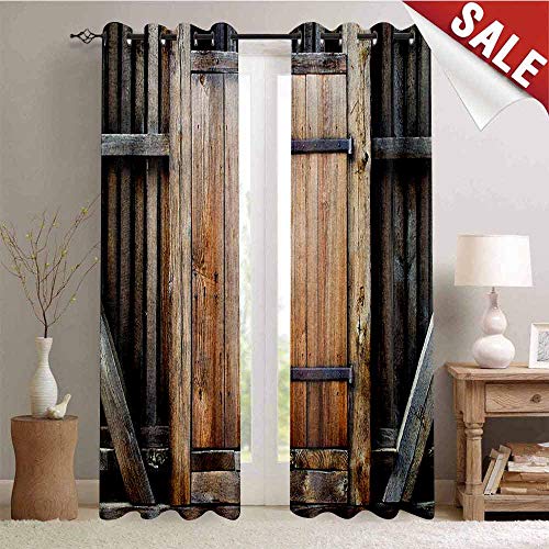 Antique Backdrop Gromets Curtain Bedroom Drapes Rustic Antique