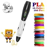 3D Pen, Zerofire 3D Printing Pen with LCD Screen