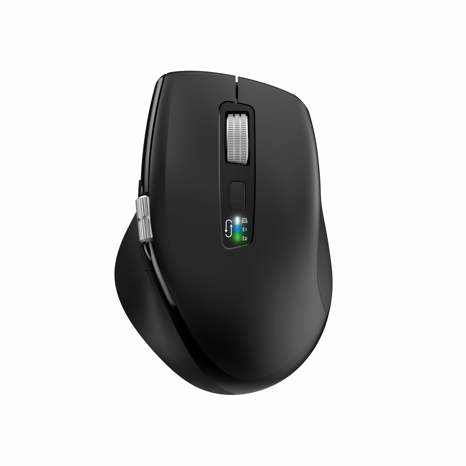 Photo 1 of INFINMIND Wireless Bluetooth Mouse with Smart Flying Scroll,Side Thumb Scroll Ergonomic Mice,Silent Multi-Device Mouse for Computer,Laptop,iPad,Tablet,MacBook (Black)