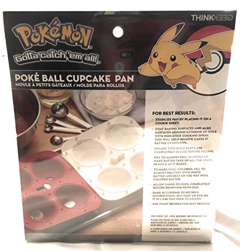 Pokemon Poke Ball Cupcake Pan - Thumbnail 2
