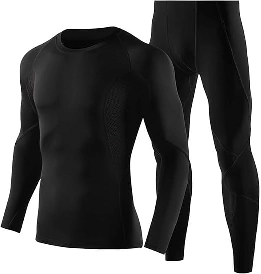 Set Abbigliamento Palestra Uomo 5 In 1 - Maglie, Pantaloni, Giacca, Tessuto Traspirante - Foto 3