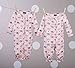 Mud Pie Baby Girl Convertible Sleepwear Gown, Pink, 0-3 Months