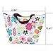 Cosaga Waterproof Picnic Insulated Fashion Lunch Cooler Tote Bag Travel Zipper Organizer Box