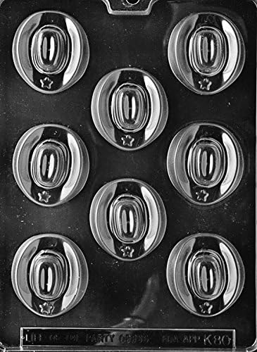 Candyland Crafts Cowboy Hats Chocolate Candy Soap Food Safe Plastic with FDA Approved PETG Durable and Reusable Mold | K080