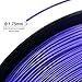 TIANSE Violet Grape Purple PLA 3D Printer Filament 1.75mm 1kg Spool Filament for 3D Printing, Dimensional Accuracy +/- 0.03 mm
