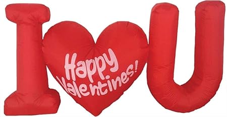 Amazon Com Awesome Shopper Valentine S Day Inflatable 4 I Love