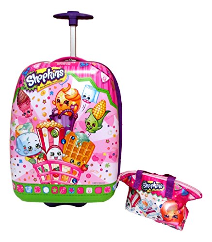 Shopkins Hard Shell Rolling Luggage 