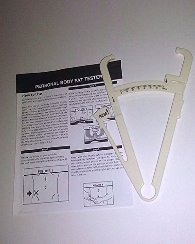 Honbay Body Tape Measure and Fat Caliper Combo - Auto Retract - Waist, Chest, Arms, Legs