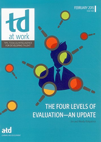 The Four Levels of Evaluation—An Update