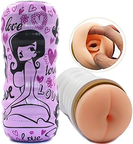 Male Ma-sturbation Cup P-oc-ket Pu-s-sy[JZ] and Anal 2-in-1 for Men Toy Cup