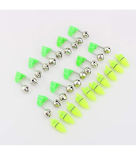 Lot De 4 Alarmes De Touche électroniques Pour Pêche - Avec LED - Pour Pêche De Nuit