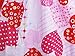 Sunny Fashion Girls Pink Heart Print Bow Tie Party Sundress