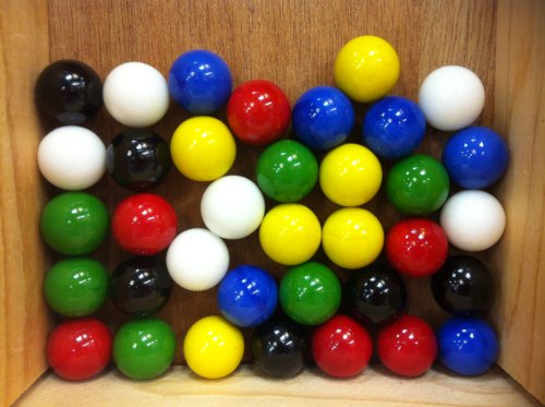 Mega Marbles Set Of 36 1