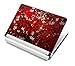 Meffort Inc Laptop Skin Sticker Cover Art Decal Decorative Stickers Fits Laptop up to 17.3 Inch (Included 2 Wrist Pads) - Cherry Blossom