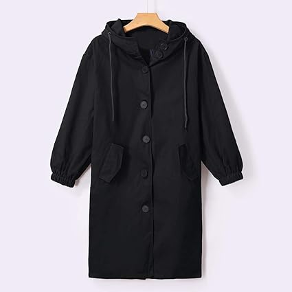 oversized hooded windbreaker jacket