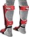 RDX Shin Guards for MMA Fighting & Boxing Training | Maya Hide Leather Muay Thai Instep Leg Protective Gear | Great Protector Pads for Kickboxing, Martial Arts, Sparring, BJJ, Karate