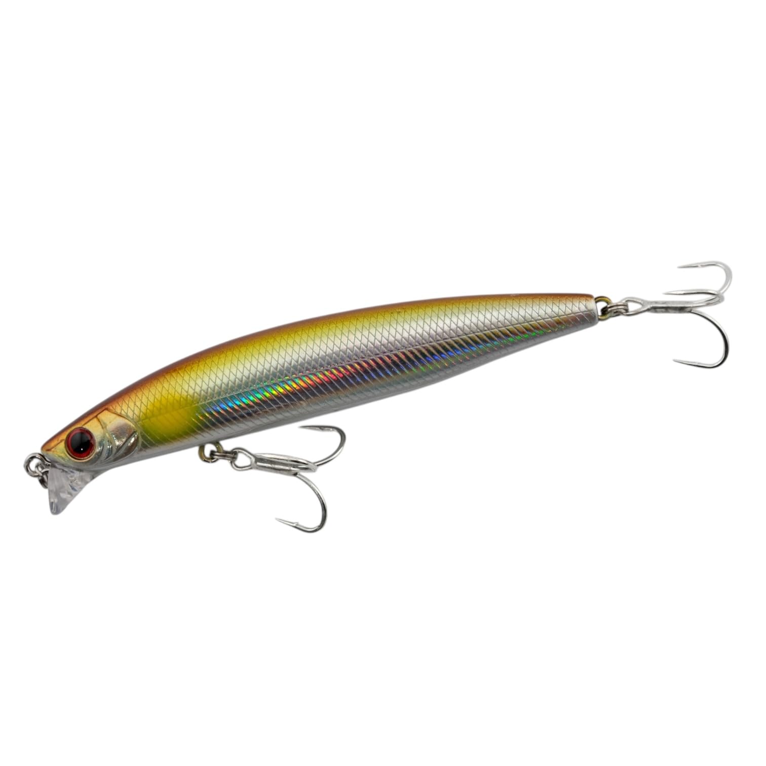 momolures - Shining Minnow Shore 97F-SSR 97mm Super Shallow Runner for Bass Saltwater lure fishing (AYU)