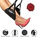 Airplane Footrest Hammock Airplane Foot Rest - Comfy Hanger for Airplane Travel Footrest Portable and Foot Sling Made with Premium Memory Foam Provides Lower Back Support and Comfort