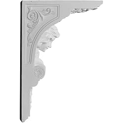Ekena Millwork COR08X06X12HE Corbel, White