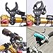 Shells The First And Latest Version Black Bicycle Flashlight Mounting Bracket Speaker Clamp Holder For Bike--Black