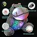 WEWILL Glow Hippo LED Stuffed Animal Plush Soft Toys Bedtime Companion Gift for Kids on Birthday Christmas Festival Occasions, 10 inch, Gray