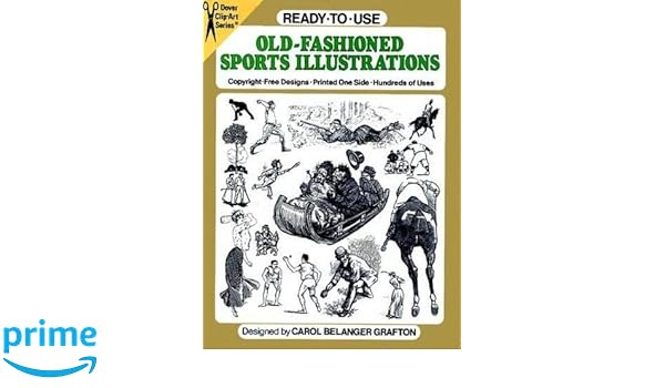 Ready To Use Old Fashioned Sports Illustrations Dover Clip - 
