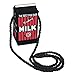 Creazy® Girls Women Milk Cartoon Canvas Shoulder Bag (Black)
