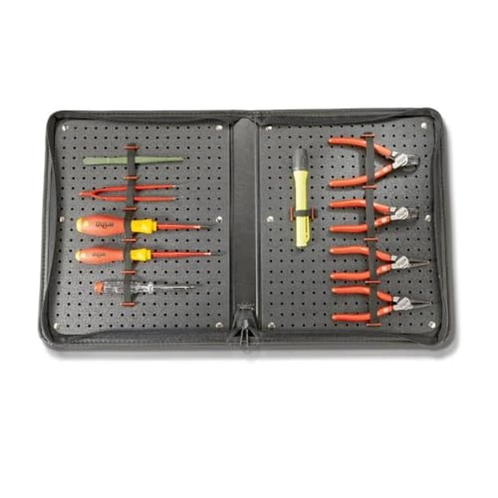 Parat 5650020061 "Basic" Tool Folder with Zipper, Black