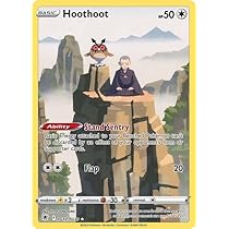 Pokemon – Hoothoot TG12/TG30 – Astral Radiance – Trainer Gallery Full Art –  Foil Card : Amazon.ca: Toys & Games