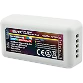 LGIDTECH FUT038 Miboxer 4-Zone Controller Receiver Box DC 12-24V for RGBW LED Strip Light 5 Wires, Smartphone Can't Control Directly