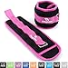 Ankle Weights for Women, Men and Kids - Strength Training Wrist/Leg/Arm Weight Set with Adjustable Strap for Jogging, Gymnastics, Aerobics, Physical Therapy (from 1lb to 10lbs Pair)