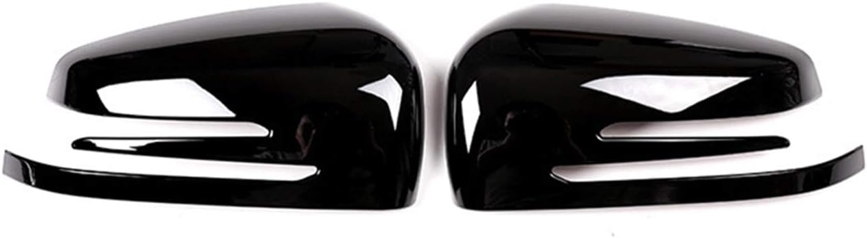 Carbon Fiber Mirror Cover for Mercedes-Benz A B C E S CLA CLS GLA Class Carbon Fiber Rearview Caps W204 W176 W117 W218 W212 W207 X156 (Style E)