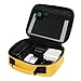 BAGSMART Electronics Travel Organizer Bag Hard Drive Case for Various USB, Phone, Cable, Charger, Yellow