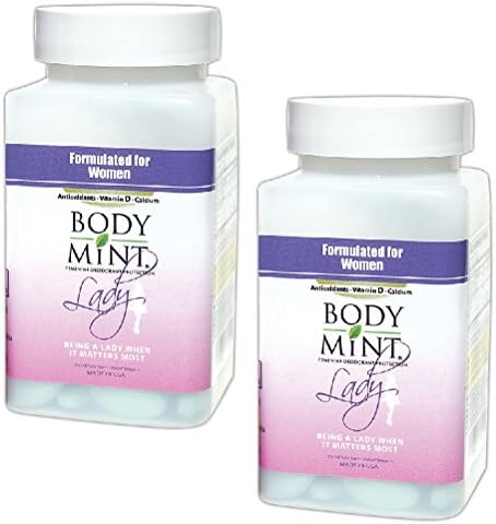 (Set/2) Lady Body Mint Feminine Deodorant Tablets - Formulated For Women