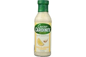 BREWIX Cardini's Garlic Lemon Caesar Dressing 12 Oz (Pack of 3)