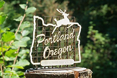 Model Kit of the Portland Oregon Sign, DIY White Stag Sign, Architects Design, Made in Oregon 1940