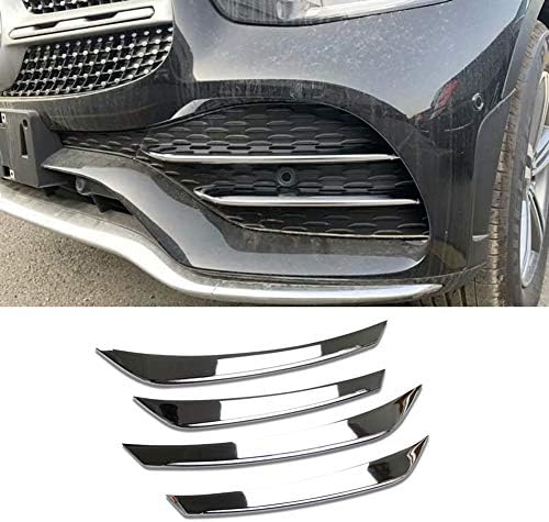 Beautost Fit For Mercedes Benz New Glc Glc300 Front Corner Mesh Grill Molding Cover Trim Chrome Just Fit The Model With Fin Buy Online At Best Price In Uae Amazon Ae