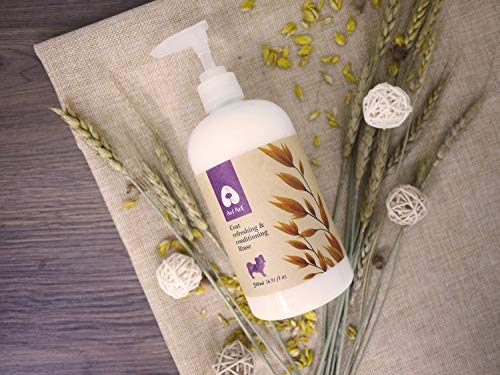 Arf Arf Natural Oatmeal Dog Conditioner - Coat Rereshing & Conditioning Rinse, 18 Oz