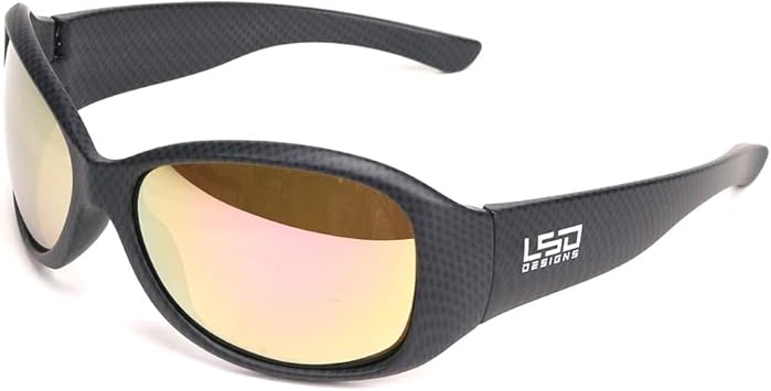 Amazon Co Jp L S D Designs Lsd 偏光 サングラス メンズ Dフライマン 釣り スポーツ ドライブ おしゃれ メガネ 紫外線 対策 Uv カット 率 99 9 カーボンブラック ブラウンピンクミラー 服 ファッション小物
