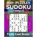 Sudoku 950+ Puzzles Volume 2: Train Your Brain!