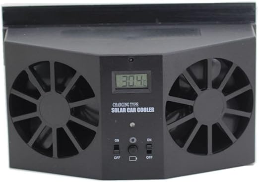 solar powered car window air conditioner