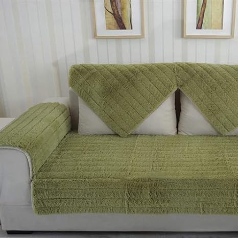 Amazon Com Afahxx Plush Thicken Sofa Cover Slipcover Non Slip L